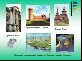 Древний Рим Старая Русь. Средневековый замок. Шумный современный город и будущее нашей планеты