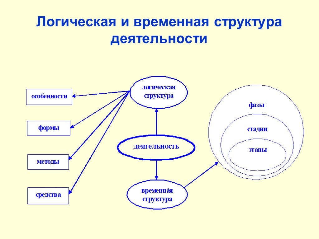 Логика деятельности. Структура логики деятельности. Логическая структура деятельности. Структура логика деятельности. Логическая и временная структура деятельности.