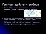 Принцип действия прибора. Счетчик Гейгера состоит из металлического цилиндра, являющегося катодом, и натянутой вдоль его оси тонкой проволочки – анода. Катод и анод через сопротивление R присоединены к источнику высокого напряжения ( 200-1000 В ), благодаря чему в пространстве между электродами возн