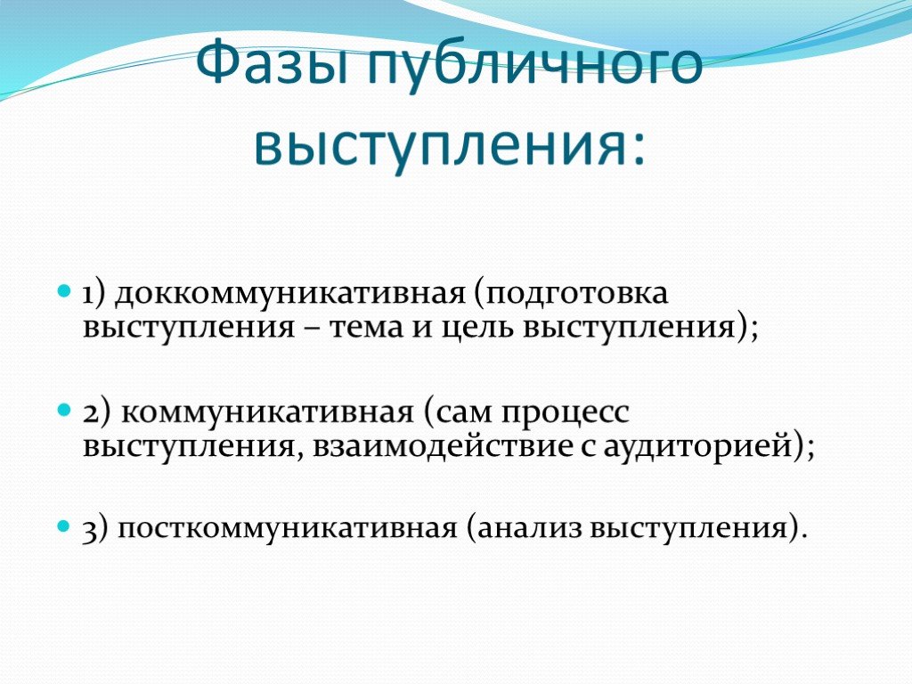 Подготовка публичного выступления презентация