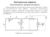 Схема замещения асинхронной машины. Реально обмотки статора и ротора связаны электромагнитно. Схемы, где электромагнитная связь обмоток заменяется электрической, называются схемами замещения асинхронной машины. В теории асинхронных машин используются две схемы замещения: а) Т-образная; б) Г-образная