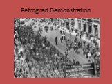 Petrograd Demonstration