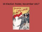 SR Election Poster, November 1917