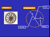 диаметр Окружность Колесо центр R D O радиус