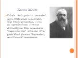 Klods Monē. Dzimis 1840. gada 14. novembrī, miris 1926. gada 5. decembrī. Bija franču gleznotājs, viens no impresionisma virziena dibinātājiem. Pats nosaukums "impresionisms" cēlies no 1872. gada Monē gleznas "Impression, soleil levant" nosaukuma.