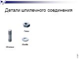 Детали шпилечного соединения. Шпилька