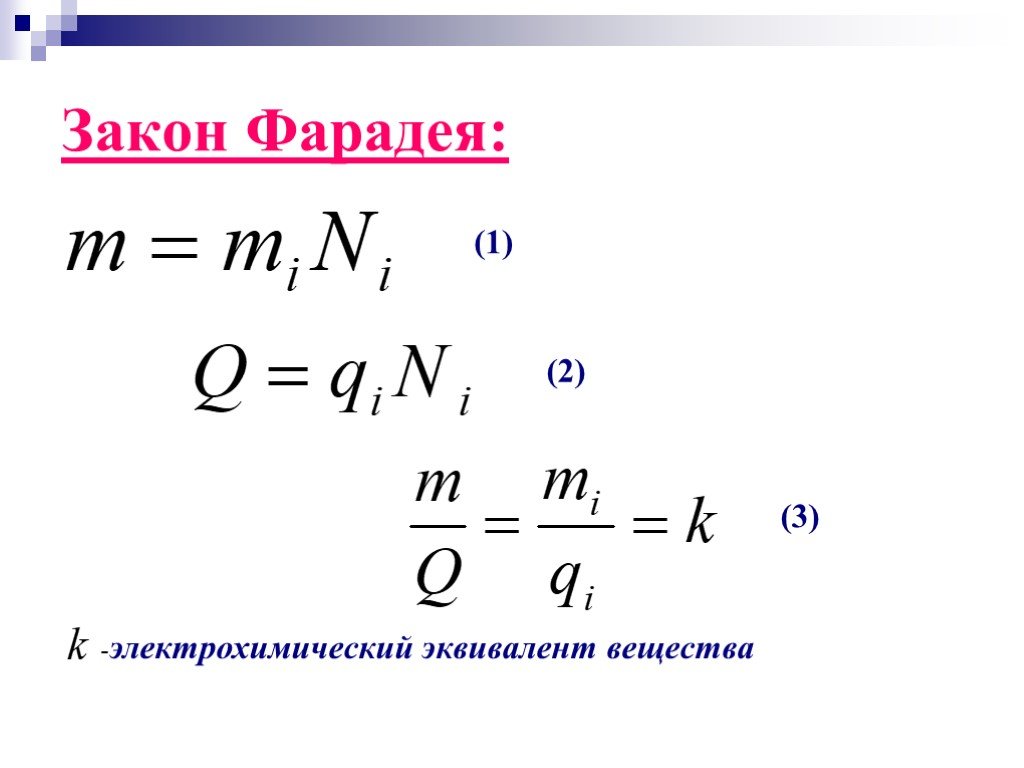 Электрохимический эквивалент серебра кг кл