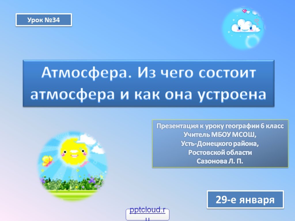 Презентация по географии 6 класс атмосфера и человек 6 класс