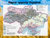 Карта ґрунтів України