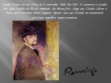 Claude Monet est né à Paris le 14 novembre 1840. En 1842 il commence à étudier l'art dans l'atelier de l'École impériale des Beaux-Arts dirigé par Charles Gleyre à Paris, où il rencontre Pierre-Auguste Renoir avec qui il fonde un mouvement artistique appellera impressionnisme.