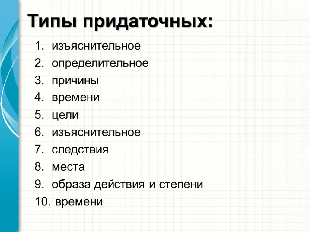 Типы времени. Изъяснительное определительное цели. Изъяснительное определительное места времени. Придаточное изъяснительное времени. Придаточное определительное цели.