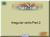 Irregular verbs Part 2