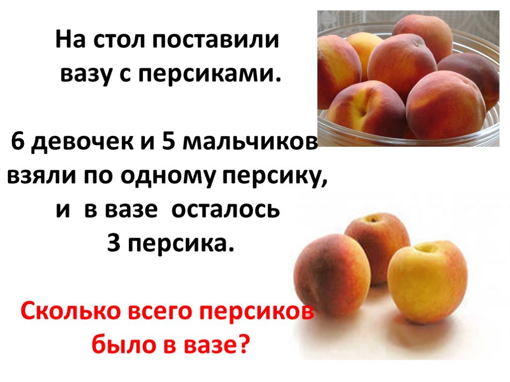 2 11 всех фруктов составляют персики сколько. Персик для презентации. Персик задание. Сколько воды в персике. Задача про персики.