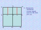 9. Определить положение осевых линий вытачек ББ3=Б1Б4 (10 см). Б3 Б4