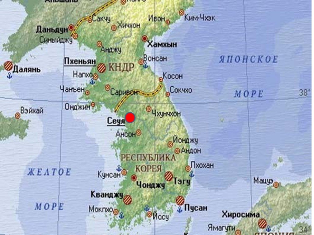 Покажи на карте северную корею. Республика Корея на карте. Корейский полуостров на карте. Расположение Южной Кореи на карте. Южная Корея географическое положение карта.