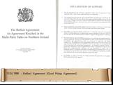 10.04.1998 – Belfast Agreement (Good Friday Agreement)