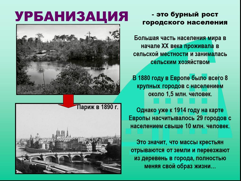 1 урбанизация общества. Урбанизация 20 века. Урбанизация России 20 век. Урбанизация в начале 20 века. Урбанизация в начале 20 века в России.