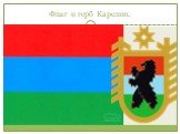 Флаг и герб Карелии.