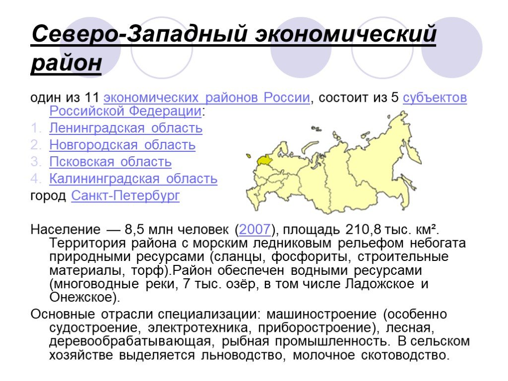 Ленинградская область презентация по географии 9 класс