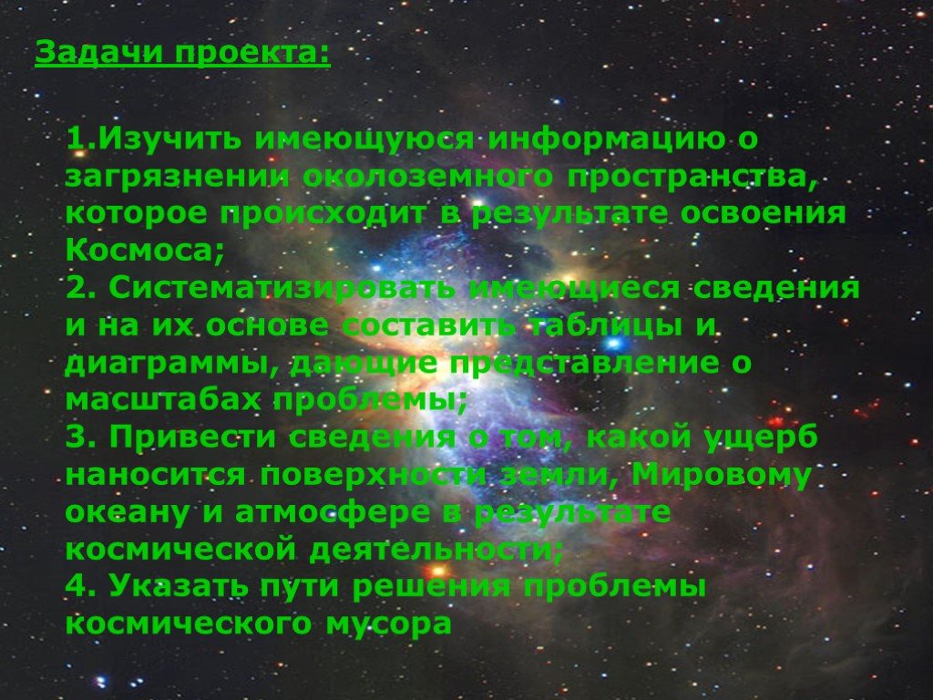 Сведение существовать. Цель проекта загрязнение космоса. Актуальность проблемы космического мусора. Загрязнение космического пространства сообщение. Засорение космического пространства пути решения.