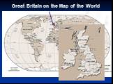 Great Britain on the Map of the World