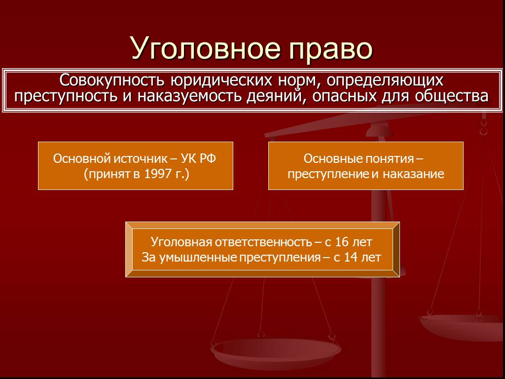 Понятие и сущность уголовного права презентация 11 класс певцова