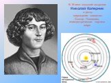 В 16 веке польский астроном Николай Коперник в центр мироздания поместил Солнце. Появилась гелиоцентрическая картина мира.