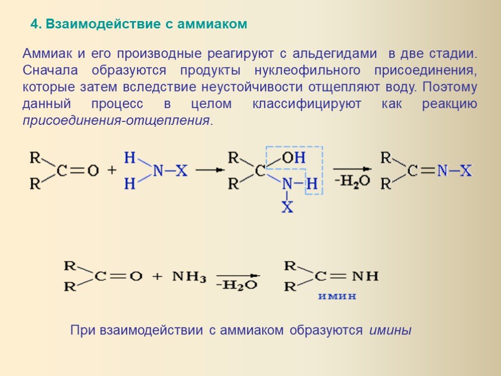 Реакция аммиака с уксусной. Взаимодействие альдегидов с аммиаком. Реакция альдегидов с аммиаком. Реакция взаимодействия альдегидов с аммиаком. Взаимодействуя с аммиаком.