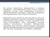 На другие химические производные и базовые химикаты – синтетический каучук, лаки и краски, скипидар, смолы, сажу, взрывчатые вещества и резинотехнические изделия – приходится примерно 20% производства всех базовых химикатов. Неорганические химикаты (составляющие 12% всех базовых продуктов отрасли) я