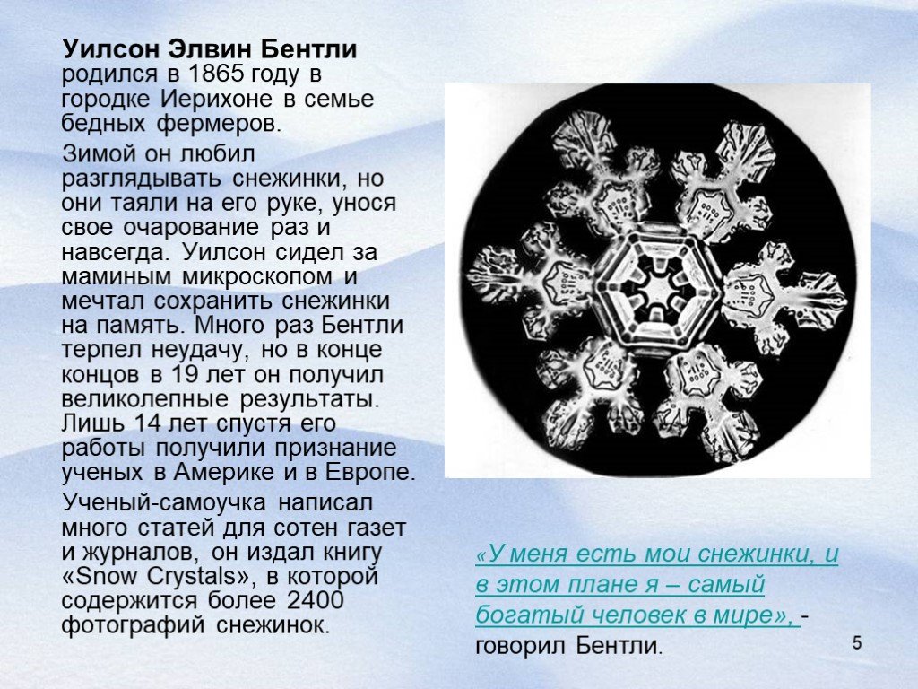 На руках снежинки но они. Уилсон Элвин Бентли. Элвин Бентли снежинки. На руках снежинки но они не тают.
