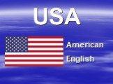 USA American English