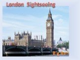 London Sightseeing Big Ben