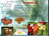 Витамин В2– рибофлавин – главный витамин энергетического обмена: участвует в окислительно -восстановительных процессах - превращает жиры и углеводы в энергию и в процессах регенерации тканей -. именно поэтому витамин B2 иногда называют еще витамином роста. Необходим для образования кровяных телец. О