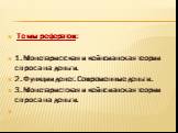 Темы рефератов: 1.Монетаристская и кейнсианская теории спроса на деньги. 2.Функции денег. Современные деньги. 3.Монетаристская и кейнсианская теории спроса на деньги.