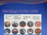 Holidays in the USA