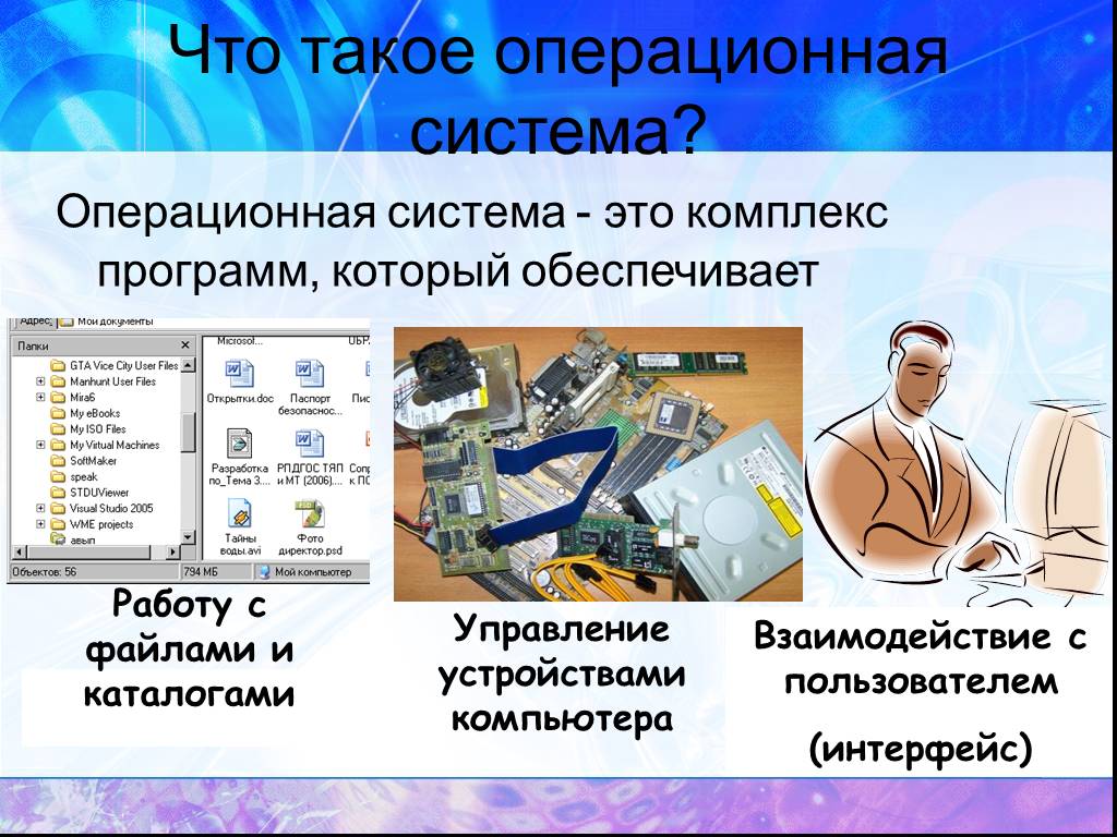 Операционные системы фото для презентации