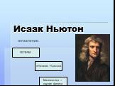 Исаак Ньютон ОПТИКА ОГЛАВЛЕНИЕ: «Начала» Ньютона. Математика – орудие физика