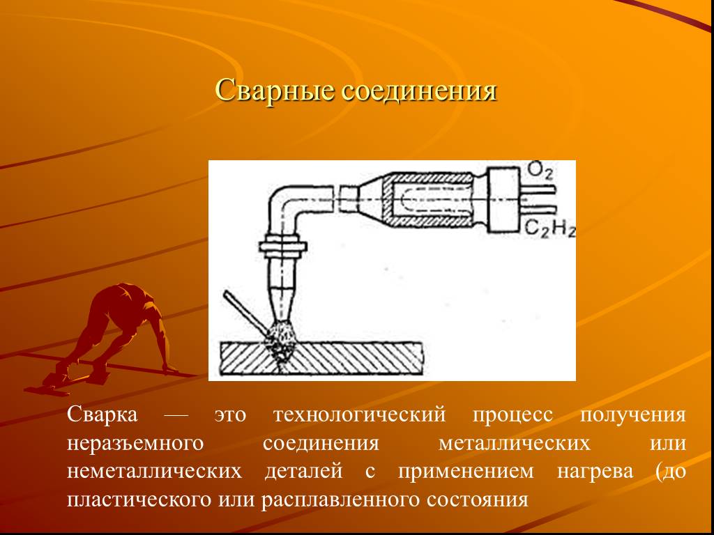 Неразъемное соединение сварка