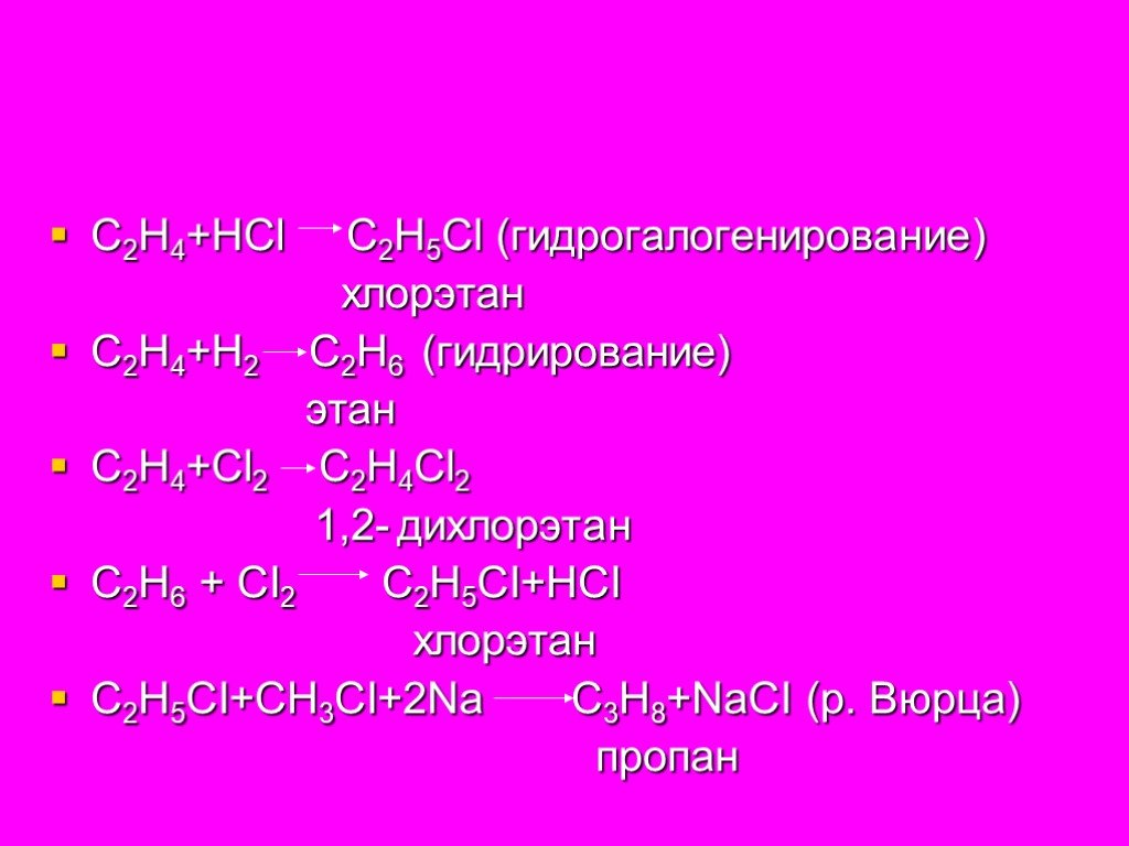 Этан в хлорэтан реакция. С2н4сl2. С2н6 НСL. С2н6+сl2. Хлорэтан.