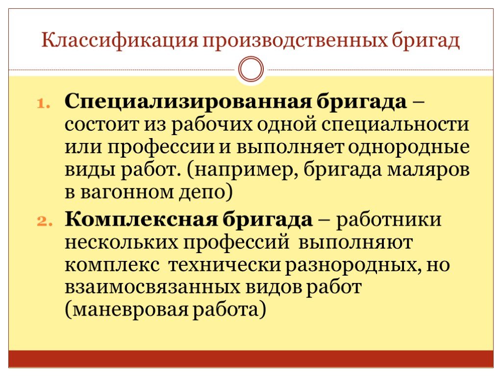 Состав рабочих бригад. Классификация производственных бригад. Классификация видов производственных бригад. Виды комплексных бригад. Комплексные производственные бригады.