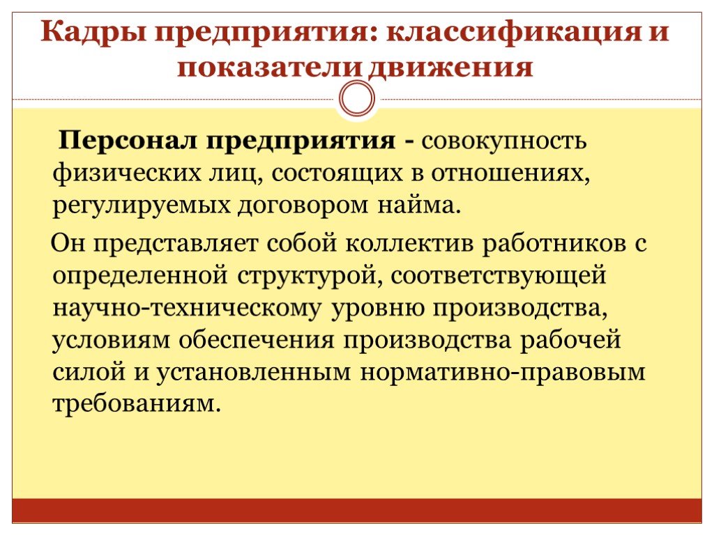 Основы предприятия. Кадры предприятия. Кадры предприятия: классификация и показатели движения. Кадры предприятия классификация. Кадры предприятия представляют собой.