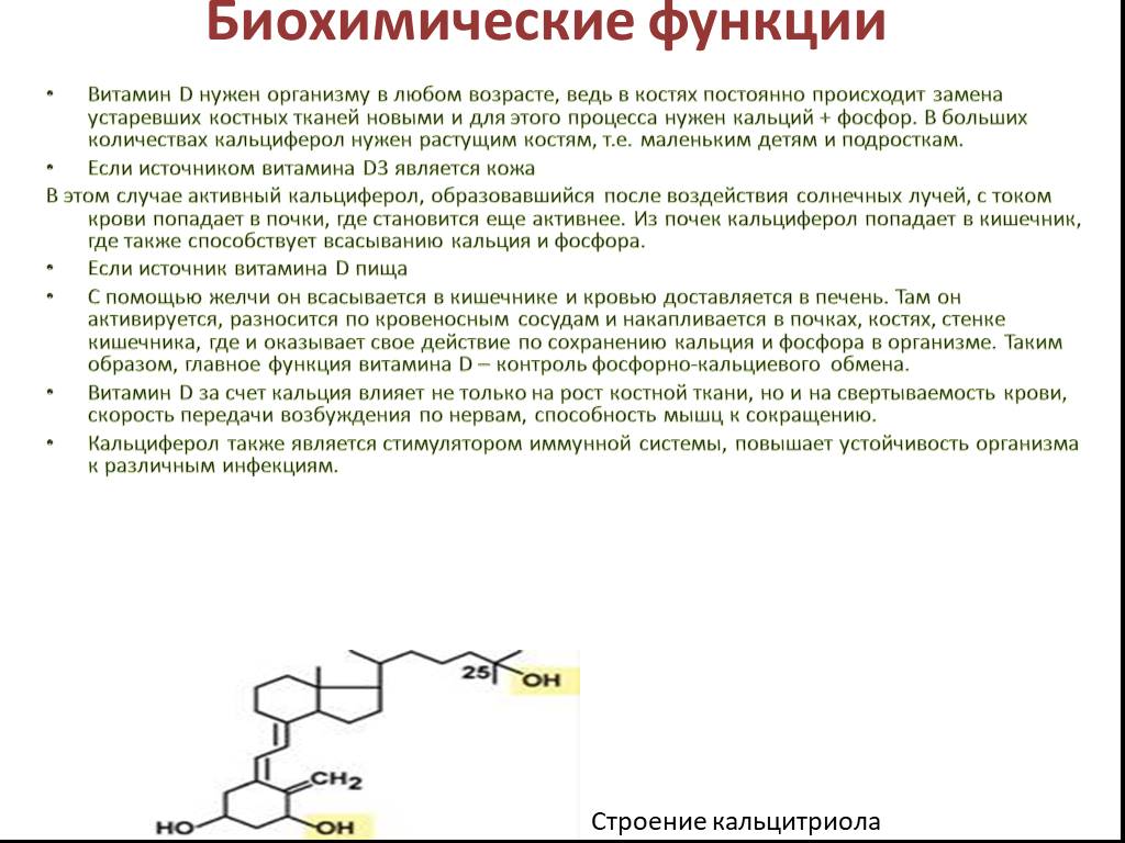Побочка от д3. Витамин д3 функции. Биохимические функции витамина д. Витамин д функции биохимия. Участие в биохимических процессах витамина д.