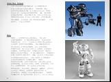 Titan The Robot Его спроектировала и собрала компания Cyberstein Robots Ltd., расположенная в Корнуэлле. Titan — один из лучших роботов, чья задача развлекать, однако он не из самых автономных и им должен управлять человек. А еще он страшноват... Его рост— 2,4 метра. Nao Nao — робот-гуманоид, будет 
