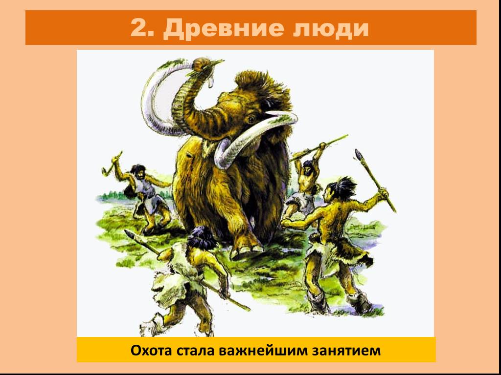 Вторая древнейшая. Охота древних людей презентация. План охоты древних людей. Охота стала важнейшим занятием. Древние люди характеристика.