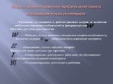 Модель: влияние размеров издержек мониторинга на поведение в рамках контракта. Предположим, что наниматель и работник заключают контракт на выполнение работником определенных обязанностей за фиксированную плату . Работнику доступны две стратегии: — Работать, то есть выполнять оговоренные контрактом 