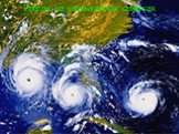 Ураган на космических снимках