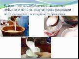 Кумыс – это кисломолочный напиток из кобыльего молока, полученный в результате молочнокислого и спиртового брожения.