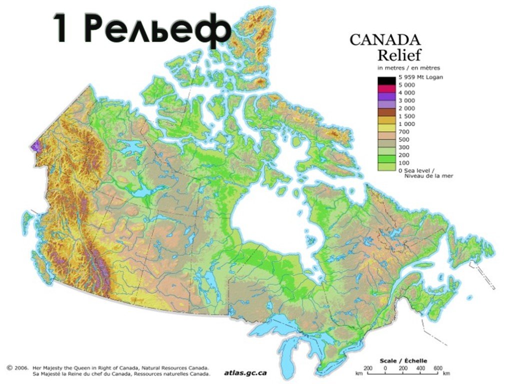 Рельеф сша и канады. Рельеф Канады карта. Рельеф Канады физическая карта. Географическая карта рельефа Канады. Рельефная карта Канады.