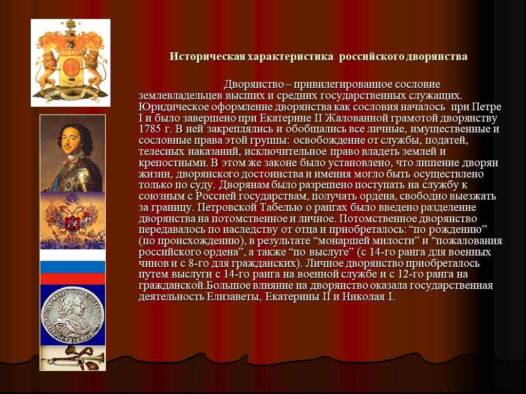 Как звали дворянина. Дворянское сословие при Екатерине 2. Историческая характеристика. Характеристика дворян. Потомственное дворянство.