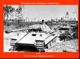 Немецкие танки «Пантера» в районе Орла. 1943 г. Место съемки: Орловская область